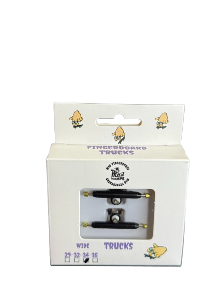 EJES FINGER NEGROS BASE PLATA 34
