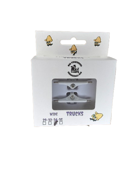 Ejes 34mm Fingerboard Pro- White