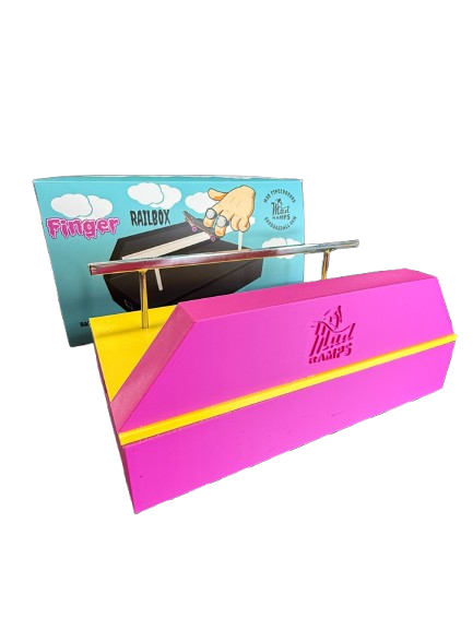 Railbox Barandilla Cuadrada - Rosa & Amarillo