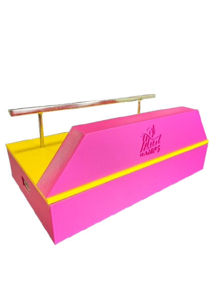 Railbox Barandilla Redonda - Rosa & Amarillo