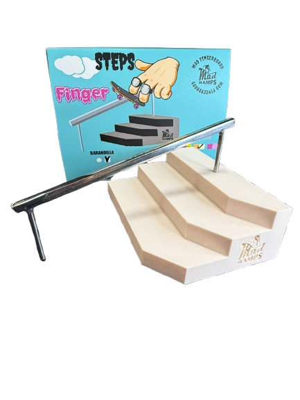Square Steps Fingerboard - Beige