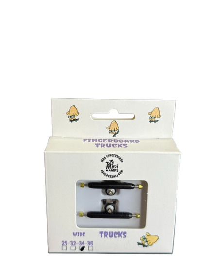 EJES FINGER NEGROS BASE PLATA 34