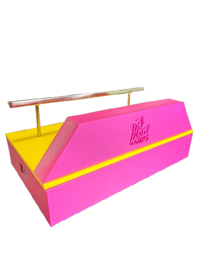Railbox Barandilla Cuadrada - Rosa & Amarillo
