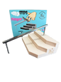 Square Steps Fingerboard - Beige