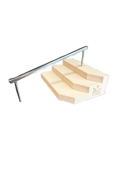 Square Steps Fingerboard - Beige