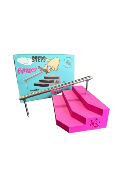 Round Steps Fingerboard - Rosa
