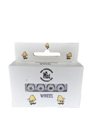 Ruedas Pro Fingerboard Blancas